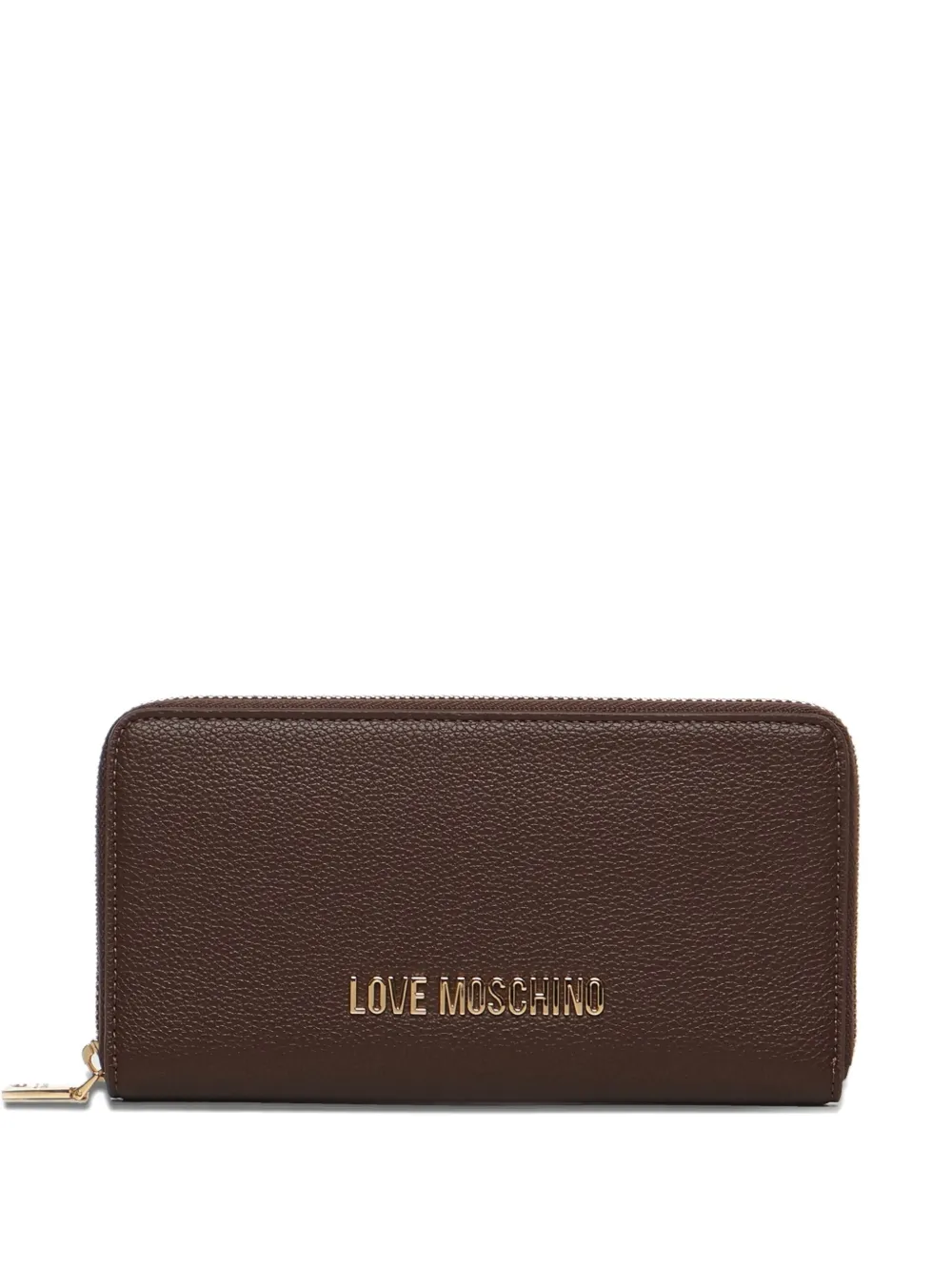 Love Moschino Portemonnee met logo Bruin