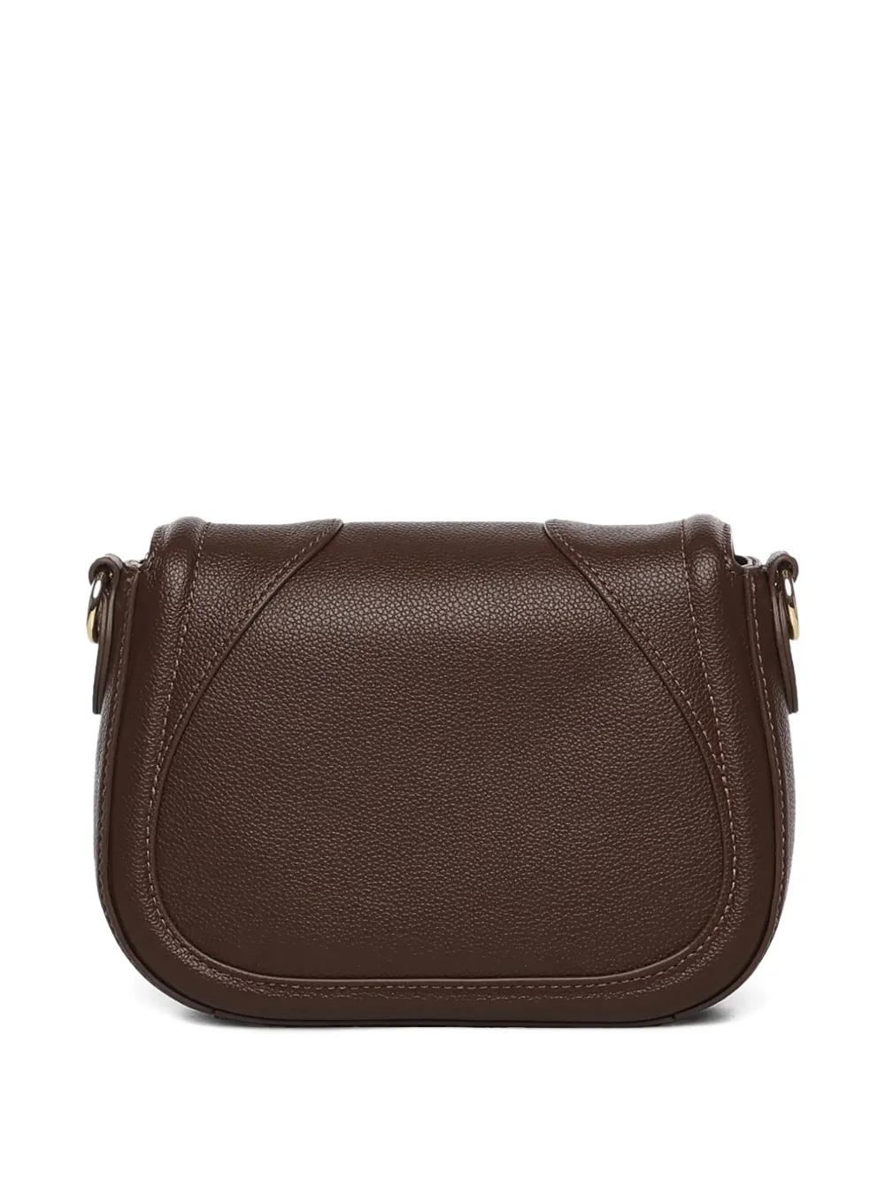 Love Moschino Shopper met logoplakkaat Bruin