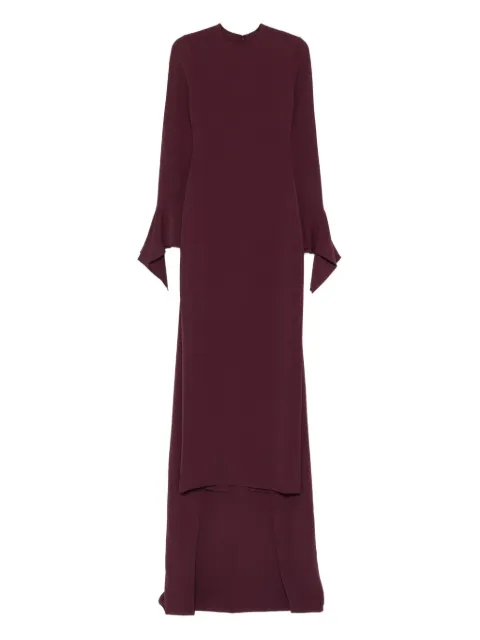 Solace London The Blake flared-sleeve maxi dress