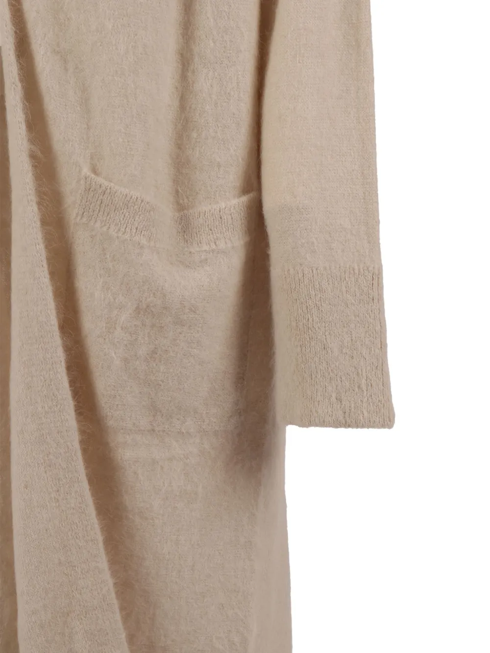 Antonelli Patch-pocket Cardigan In Neutral