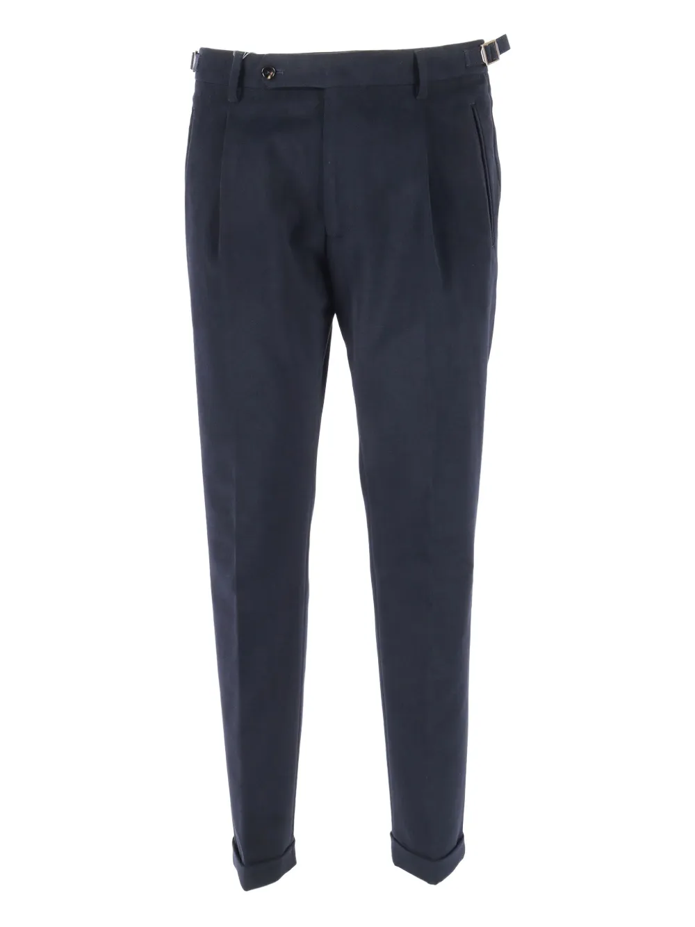 Berwich pleated side-adjustable trousers | Blue | Image 1