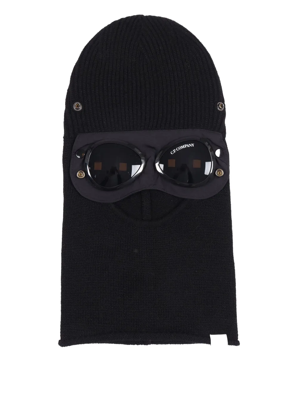 C.P. Company Kids goggle-detail wool balaclava | Black | Image 1