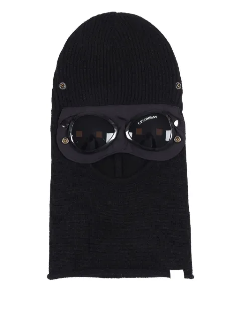 C.P. Company Kids goggle-detail wool balaclava
