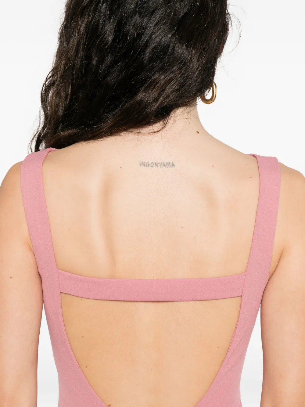 Solace London The Imogen Maxi Dress In Pink