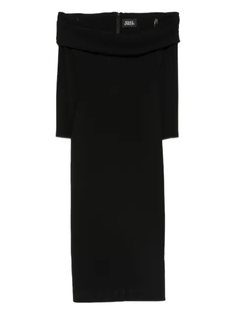Solace London The Yuni off-shoulder midi dress
