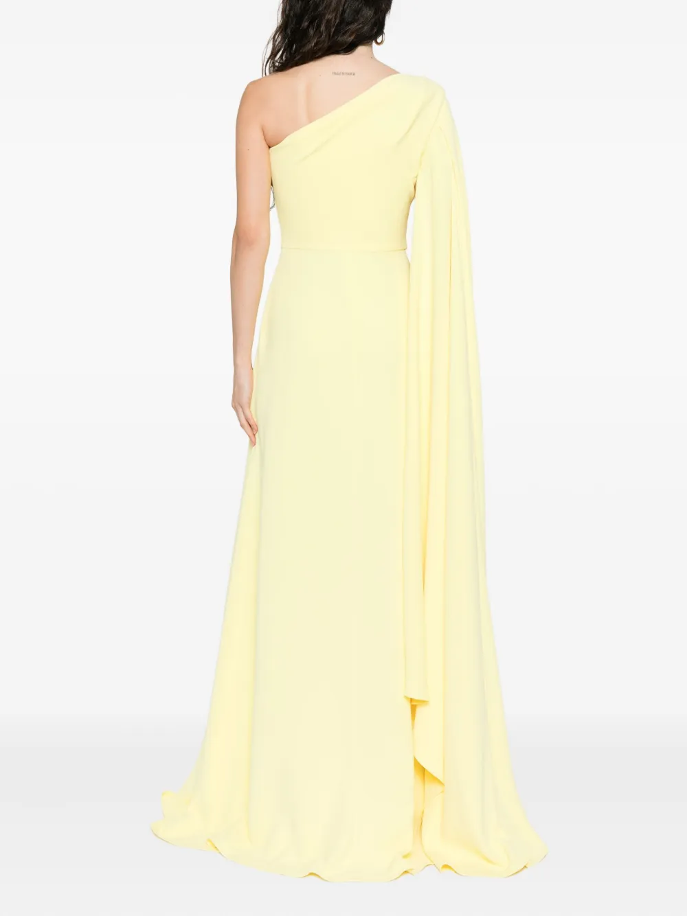 Solace London The Yazmin maxi-jurk Geel