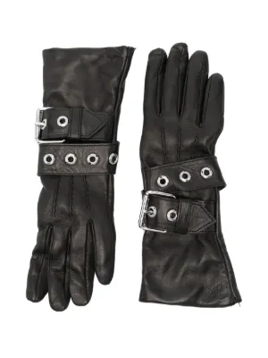小物 vivienne westwood leather gloves Leather gloves Vivienne Westwood Black size 7.5 Inches in