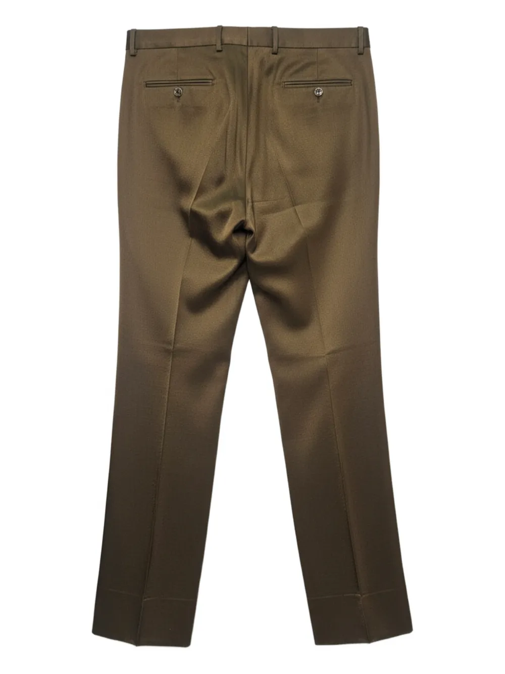 TOM FORD Broek met paspelzak - Groen
