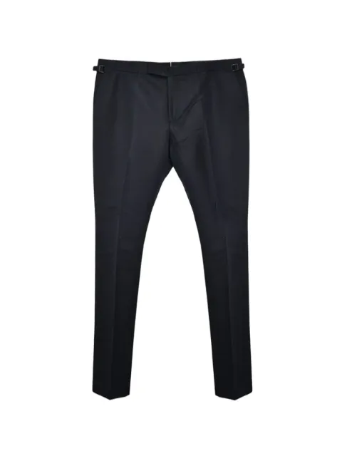 TOM FORD flat front straight-leg trousers