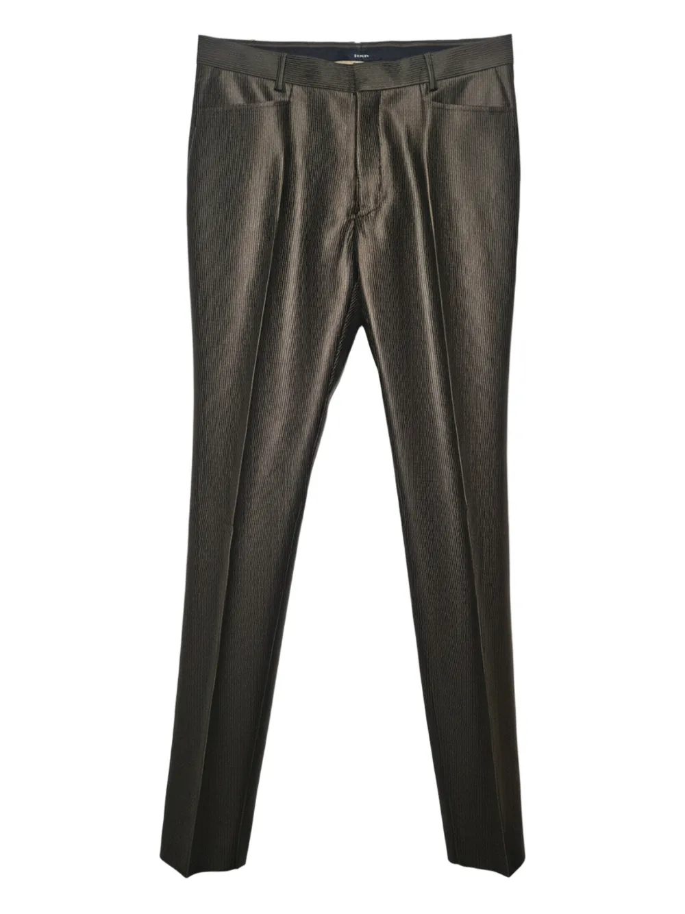 TOM FORD press-crease trousers | Green | Image 1