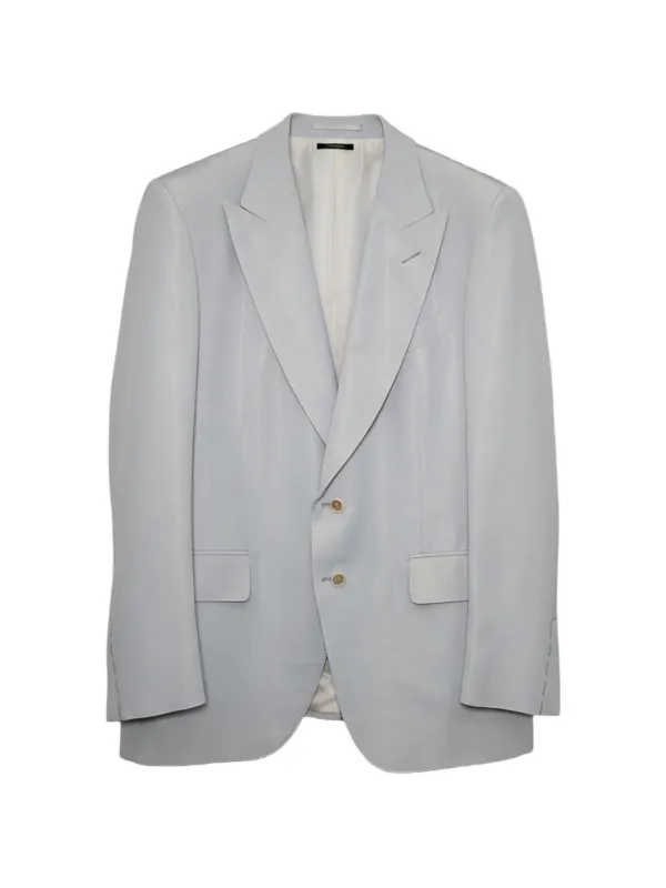 Tom Ford Dyllan Peak-lapel Suit in Blue
