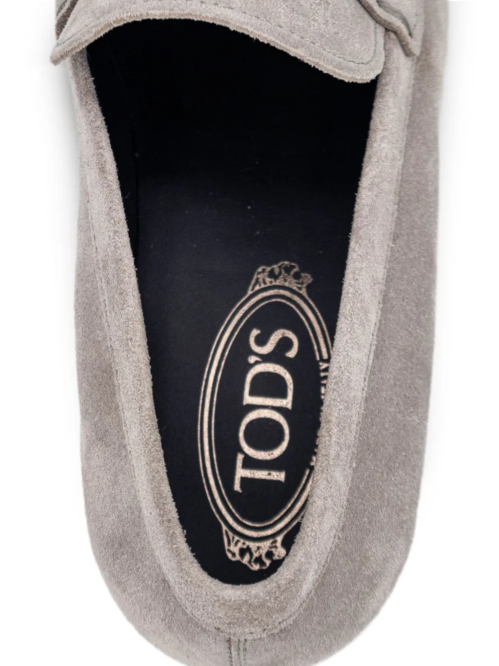 Tod's Leren loafers Grijs