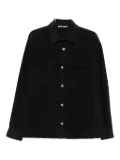 Palm Angels corduroy button-fastening overshirt - Grey