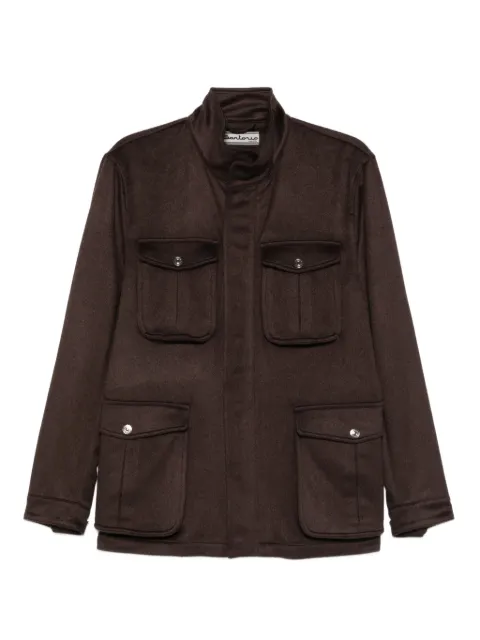 SARTORIO NAPOLI flap-pocket cashmere jacket