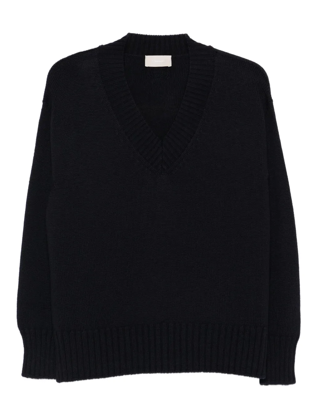 Drumohr V-neck wool sweater | Blue | Image 1