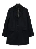 Montecore button-fastening coat - Blue