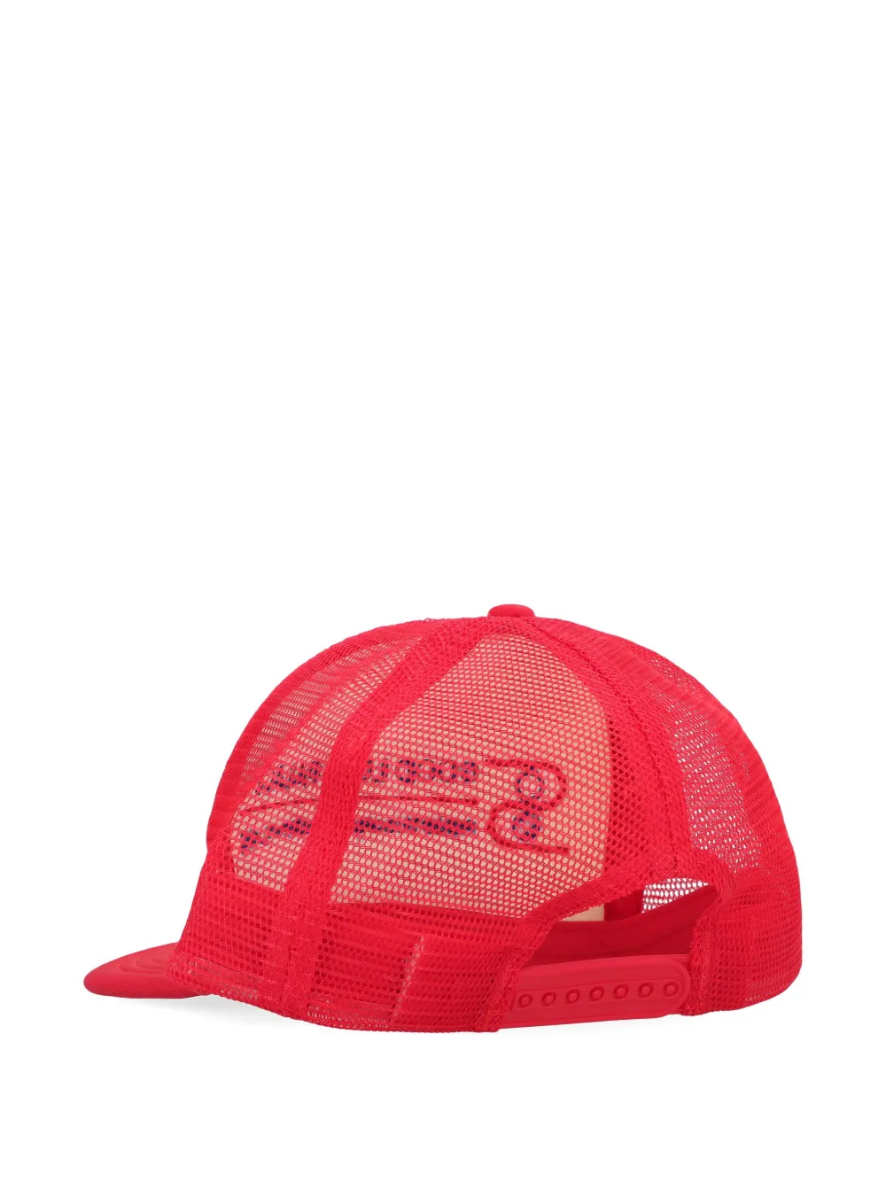 MR. SATURDAY embroidered trucker cap - Rood