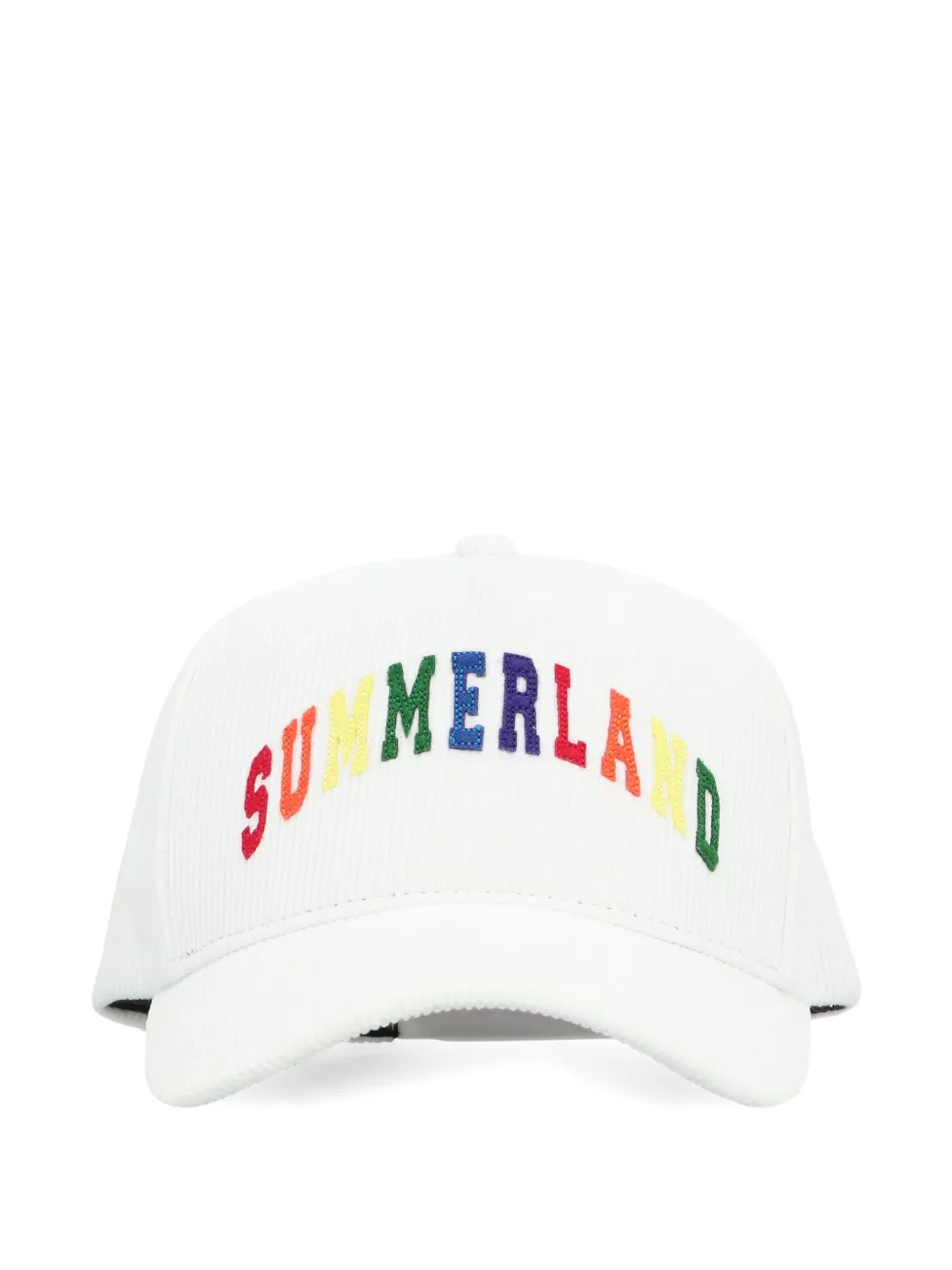 Nahmias embroidered baseball cap | White | Image 1