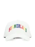 Nahmias embroidered baseball cap - White
