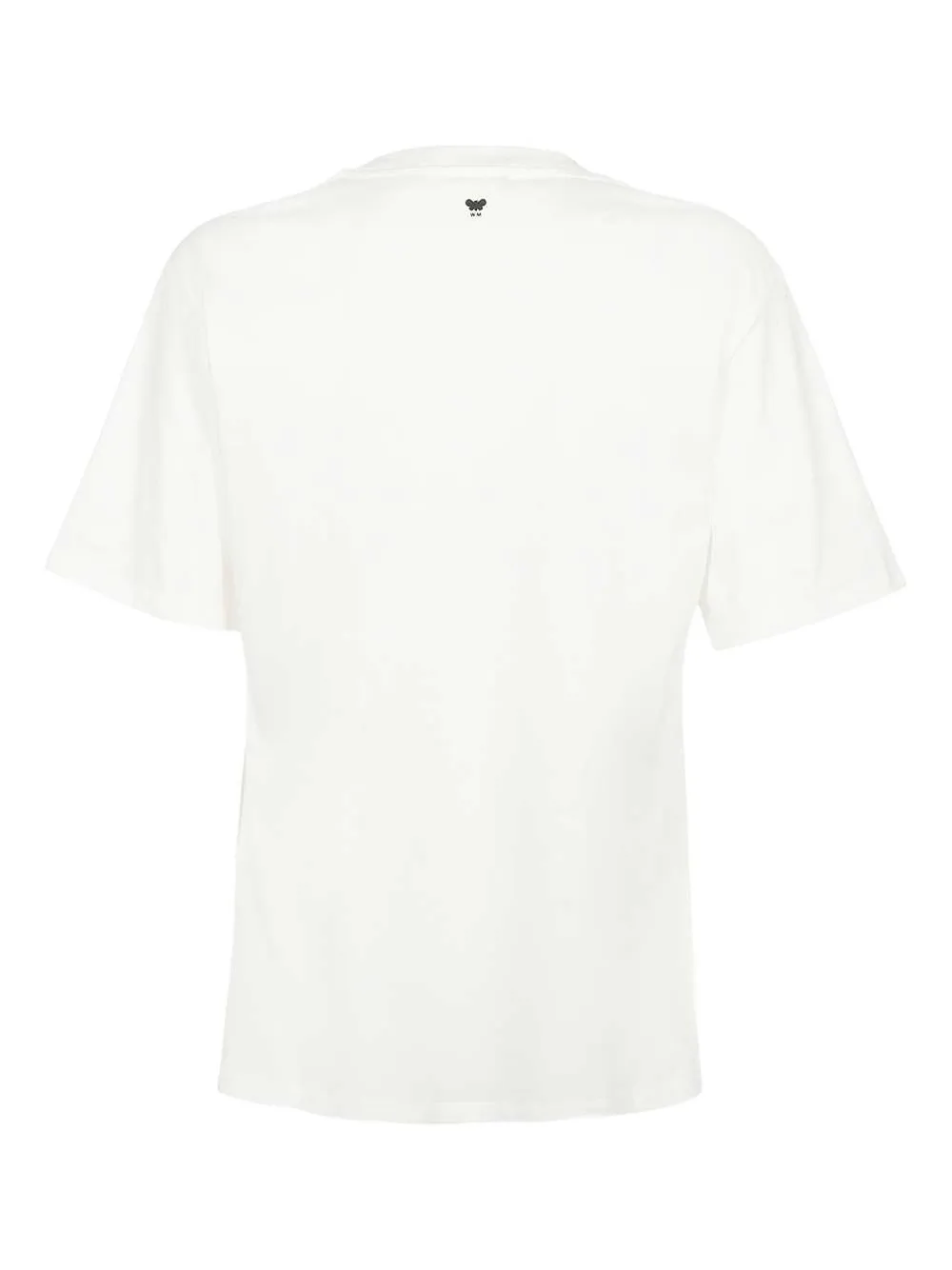 Weekend Max Mara Heart-print Cotton T-shirt In White