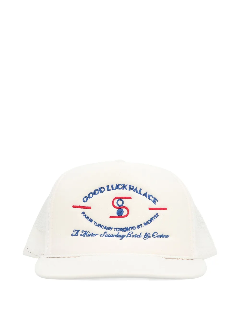 MR. SATURDAY casquette à motif brodé | blanc | Image 1