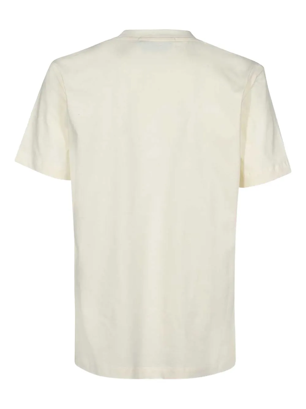 MSGM logo-print cotton T-shirt Wit