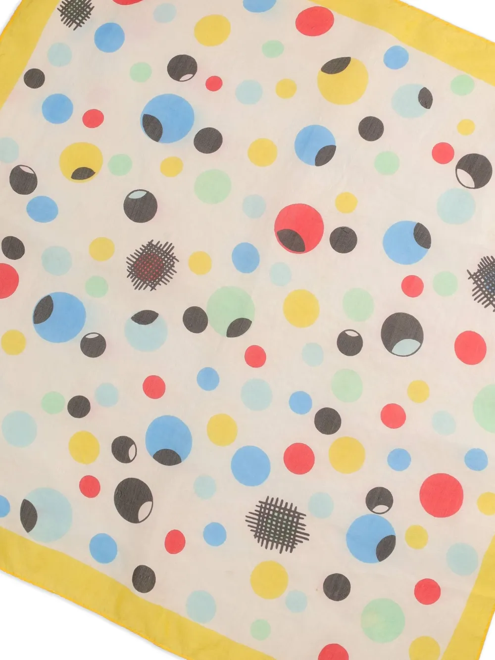 Vintage abstract-print scarf | Image 2