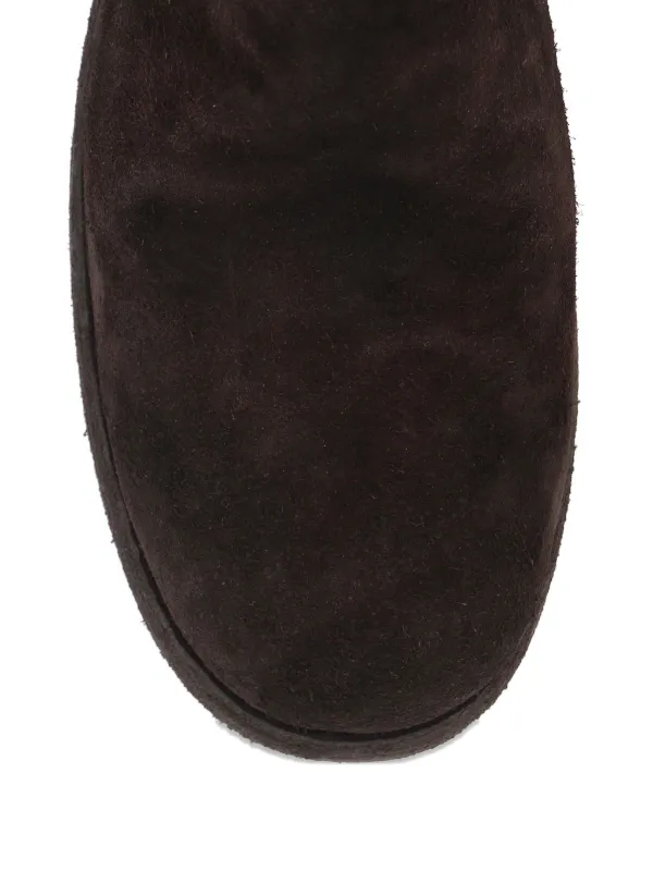 Guidi rear-zip Suede Boots | Brown | FARFETCH CA