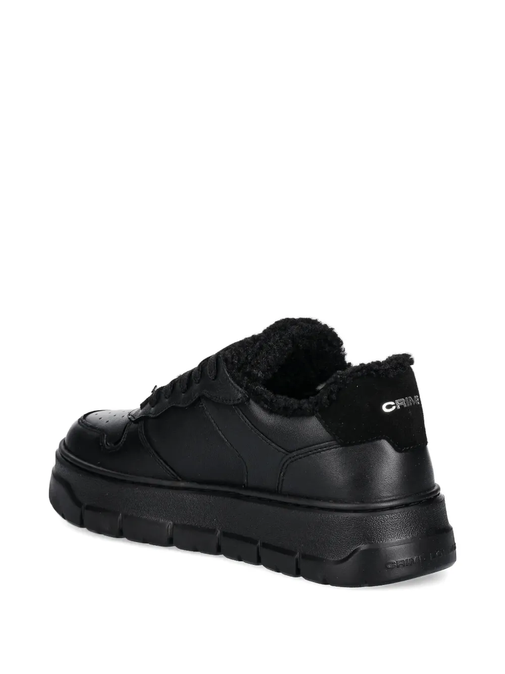 Crime London Magnetic sneakers met veters Zwart