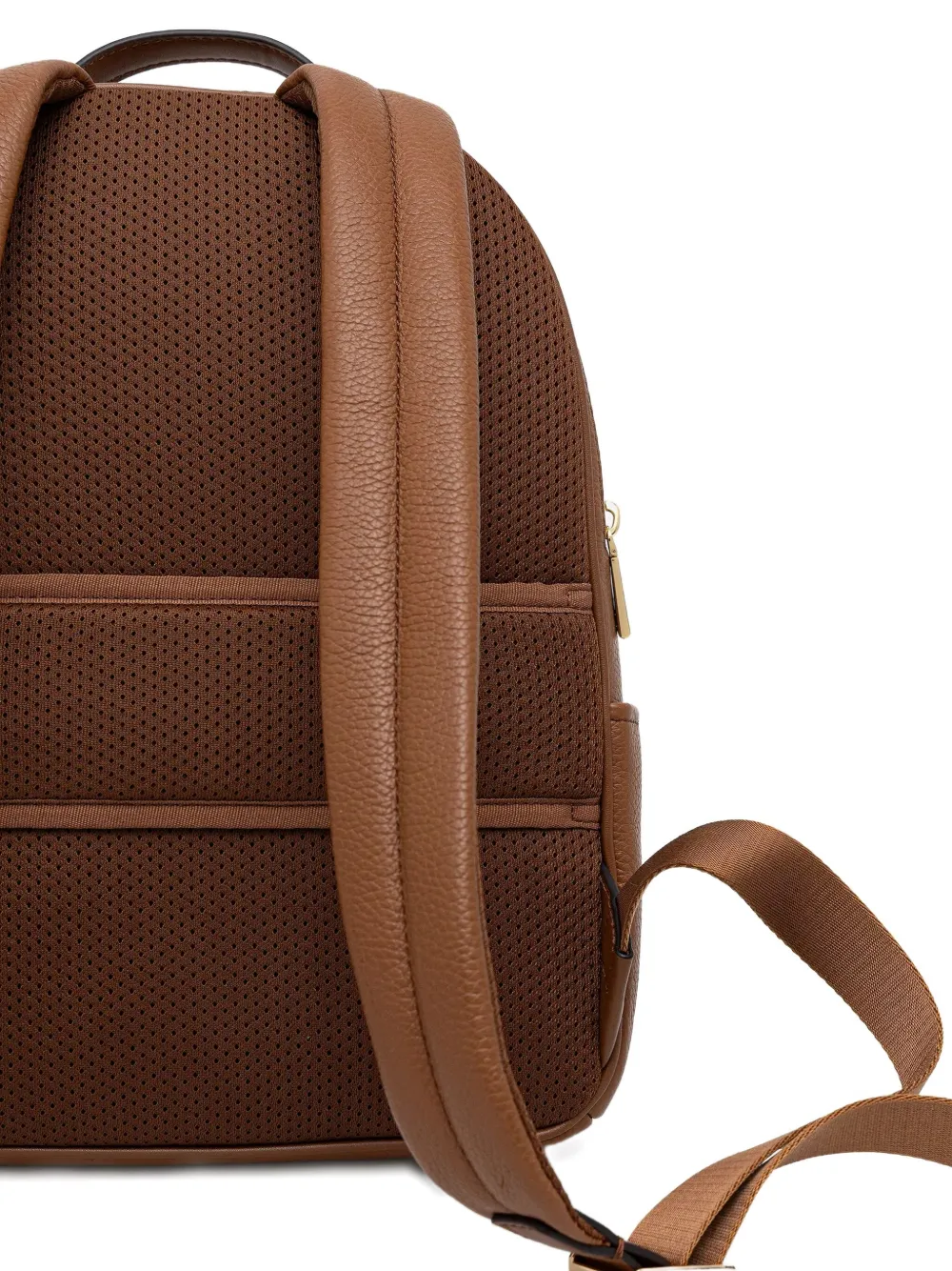 Zip-Around Tag-Detail Backpack