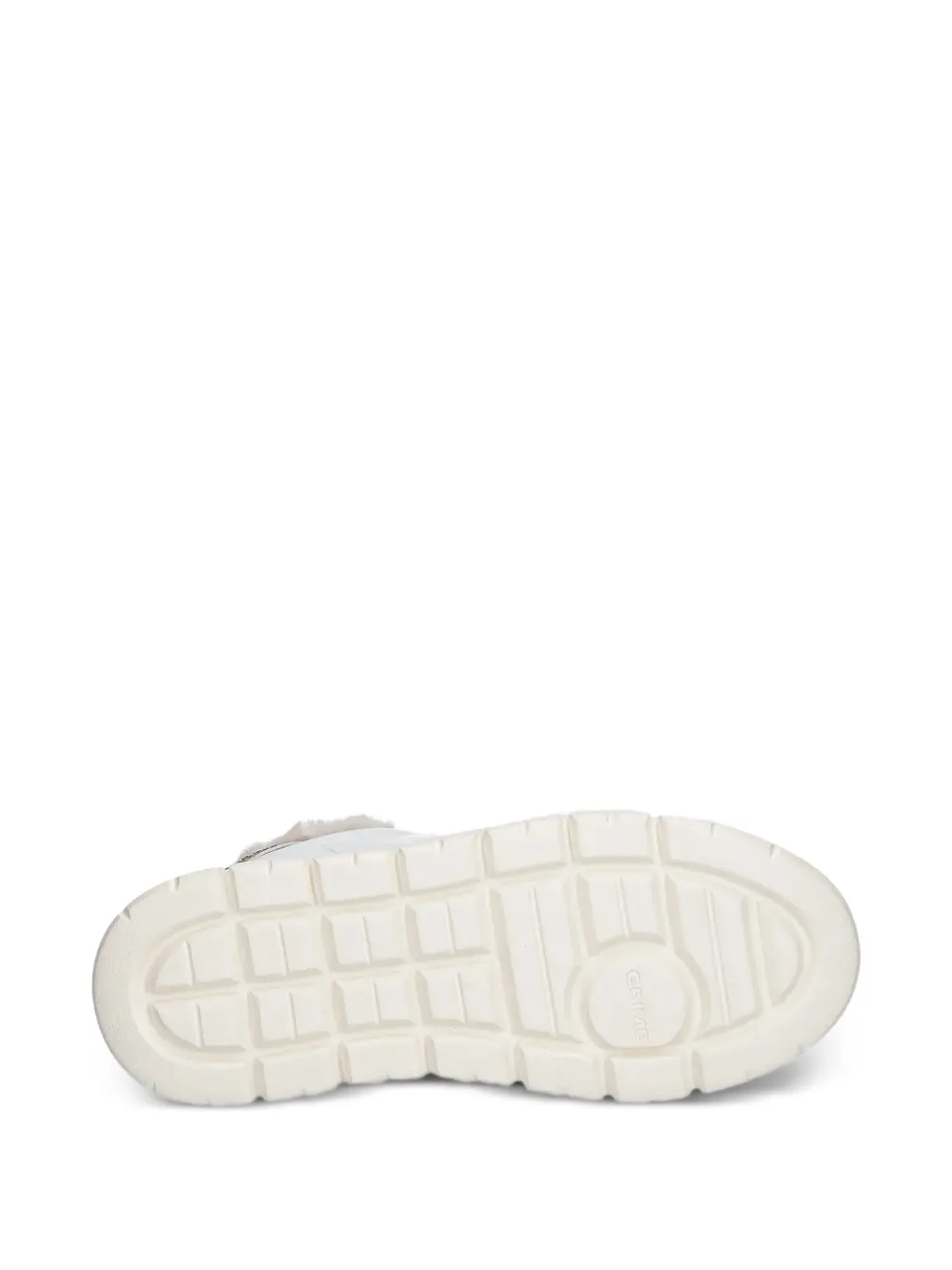 Crime London Storm sneakers verfraaid met glitters Wit