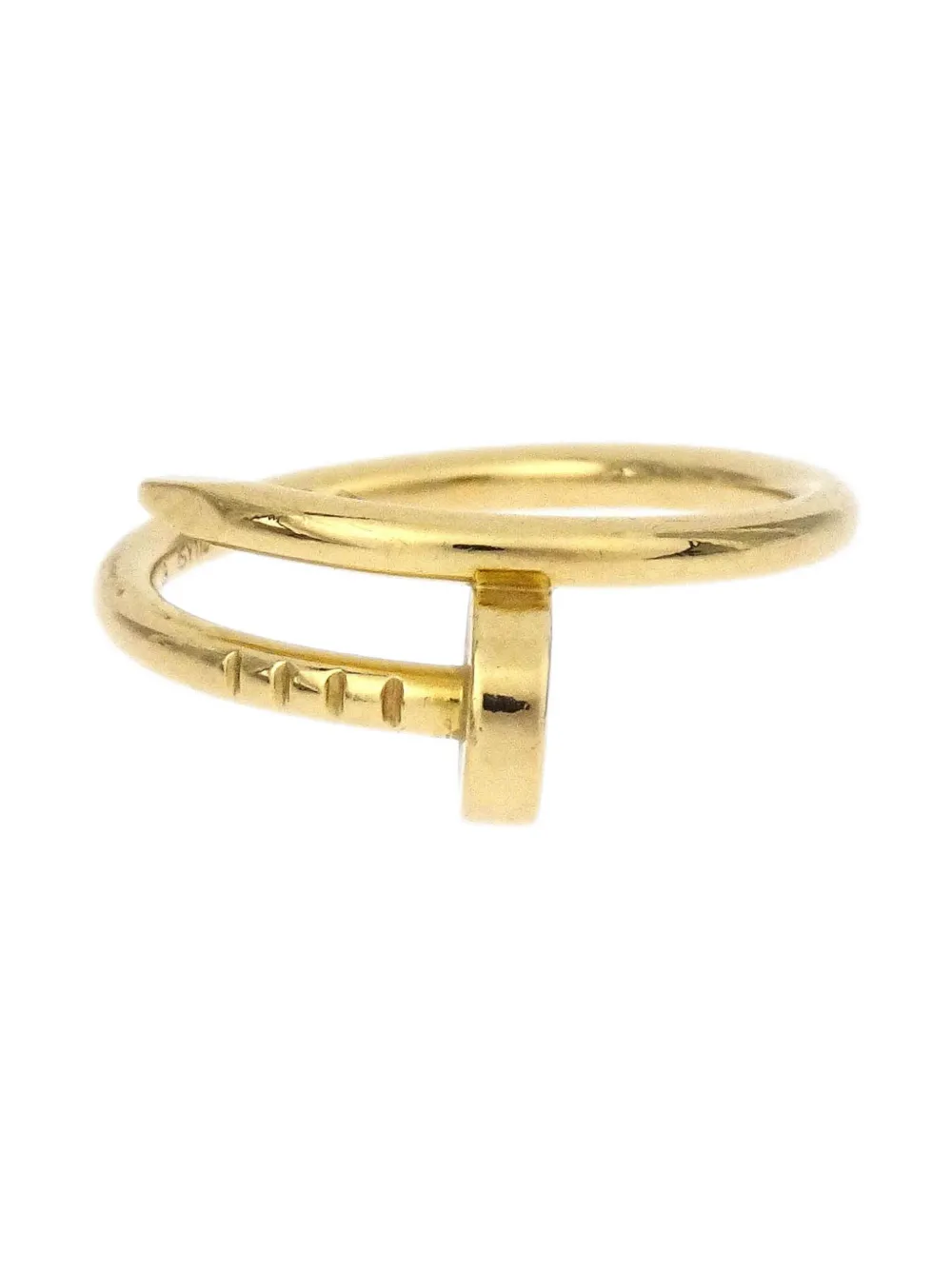 Cartier 1990-2000s ジュスト アン クル リング 18Kイエローゴールド - ゴールドトーン Cartier 1990-2000s ジュスト アン クル リング 18Kイエローゴールド - ゴールドトーン
