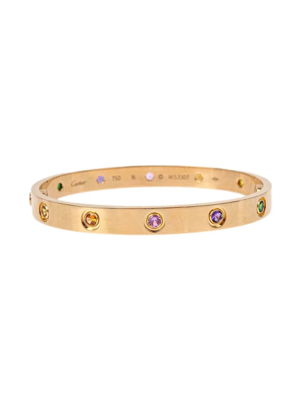 Cartier 1990-2000s 18Kローズゴールド ラブ ブレスレット - ピンク Cartier 1990-2000s 18Kローズゴールド ラブ ブレスレット - ピンク