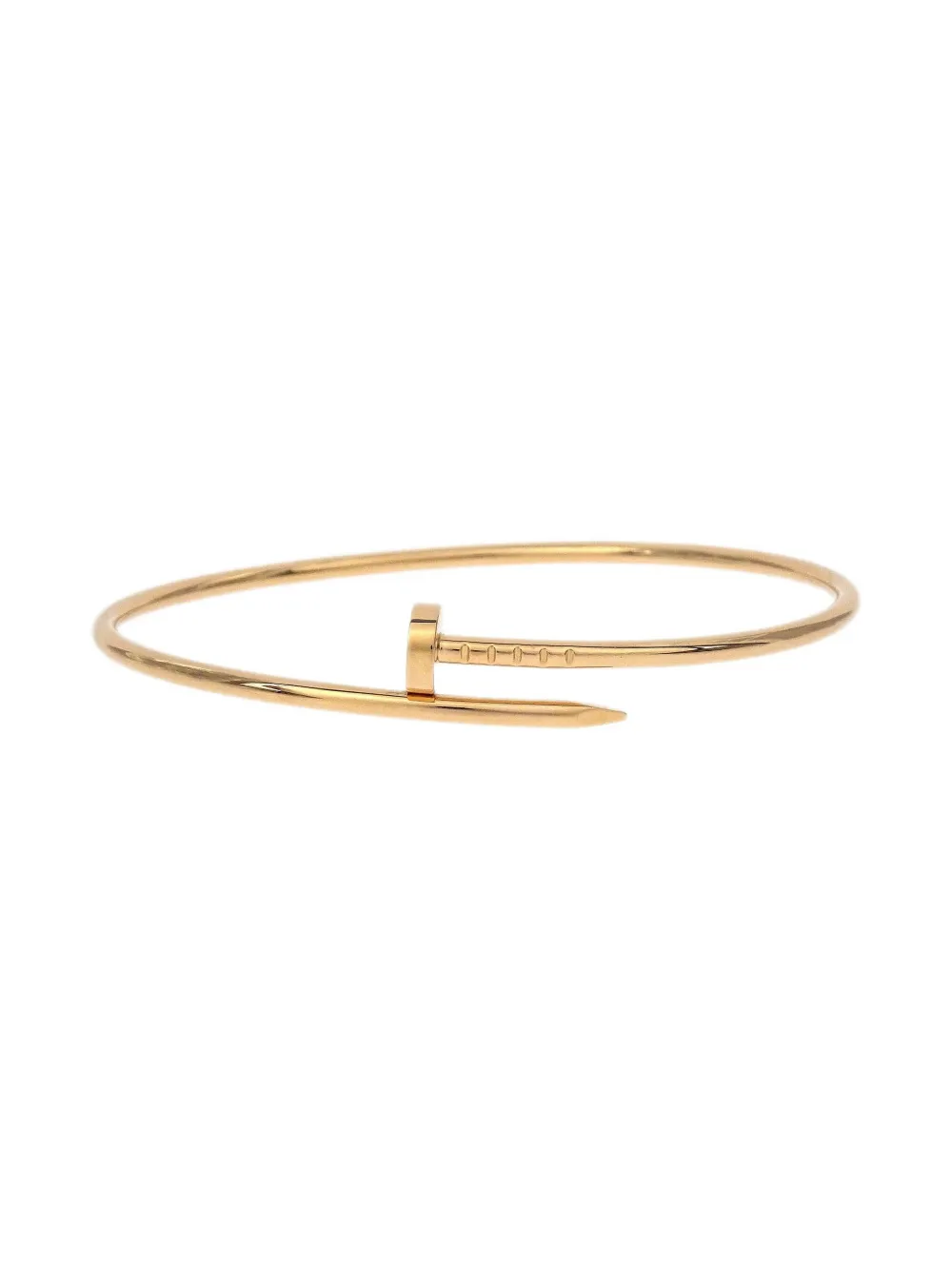 Cartier 1990-2000s ジュスト アン クル ブレスレット 18Kローズゴールド - ゴールドトーン Cartier 1990-2000s ジュスト アン クル ブレスレット 18Kローズゴールド - ゴールドトーン