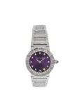 Bvlgari Pre-Owned 2000s Bvlgari Bvlgari 28mm - Purple