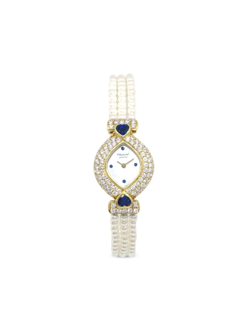 Chopard Pre-Owned 2000s YG Quartz 21mm | White | Image 1