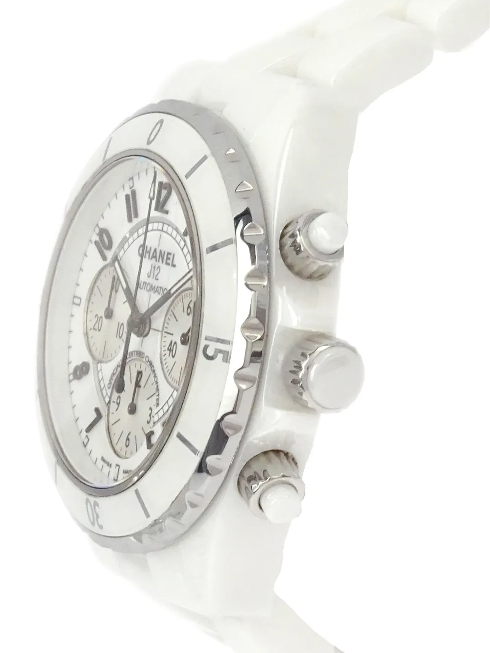CHANEL Pre-Owned 2006 J12 Chronograph 41mm | Pre-Owned Chronograph Watches | Image 2
