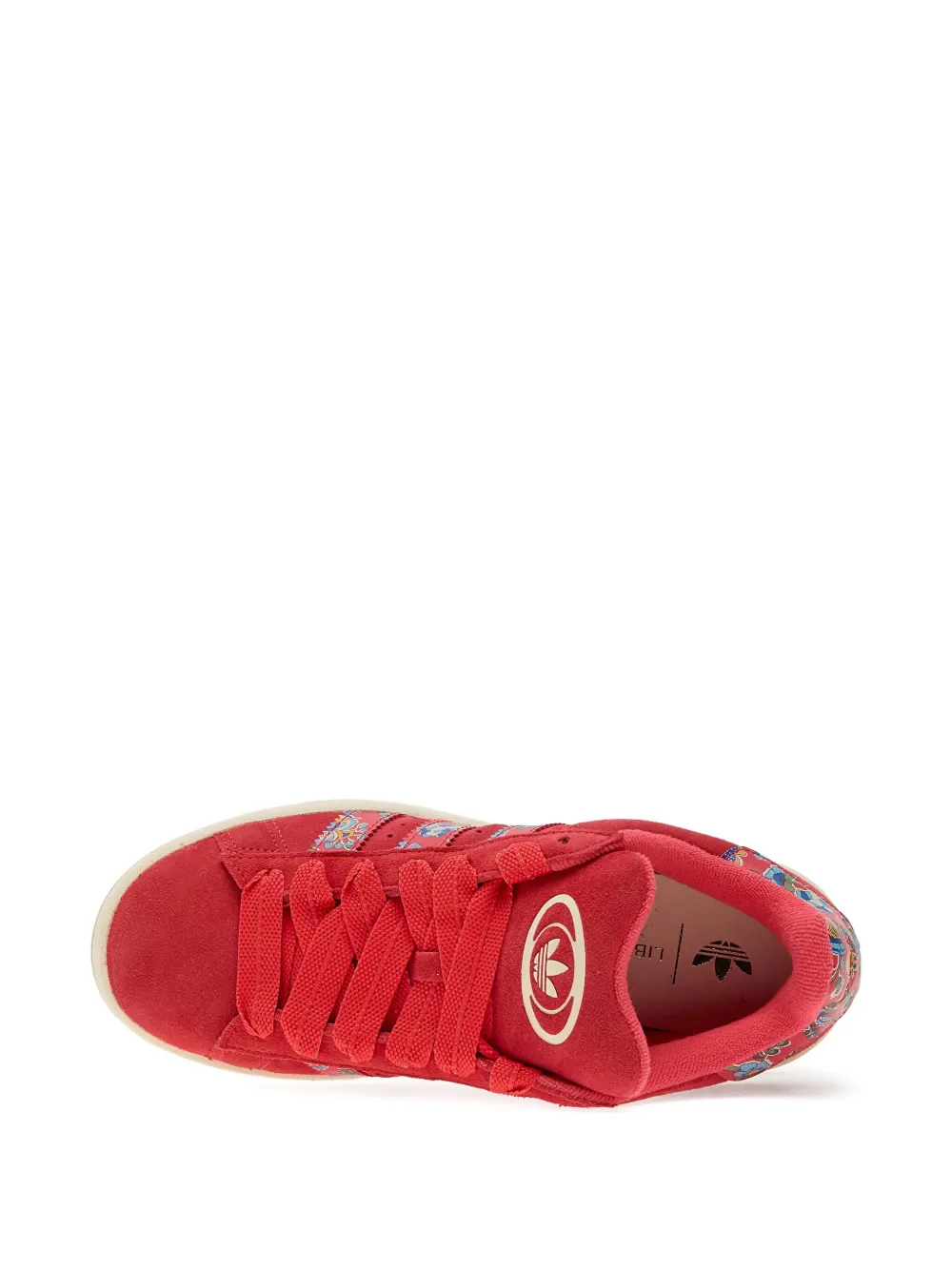 adidas x Liberty London Campus 00s floral-pattern low-top sneakers Red
