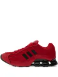 adidas Megaride O1 three-stripe low-top sneakers - Red