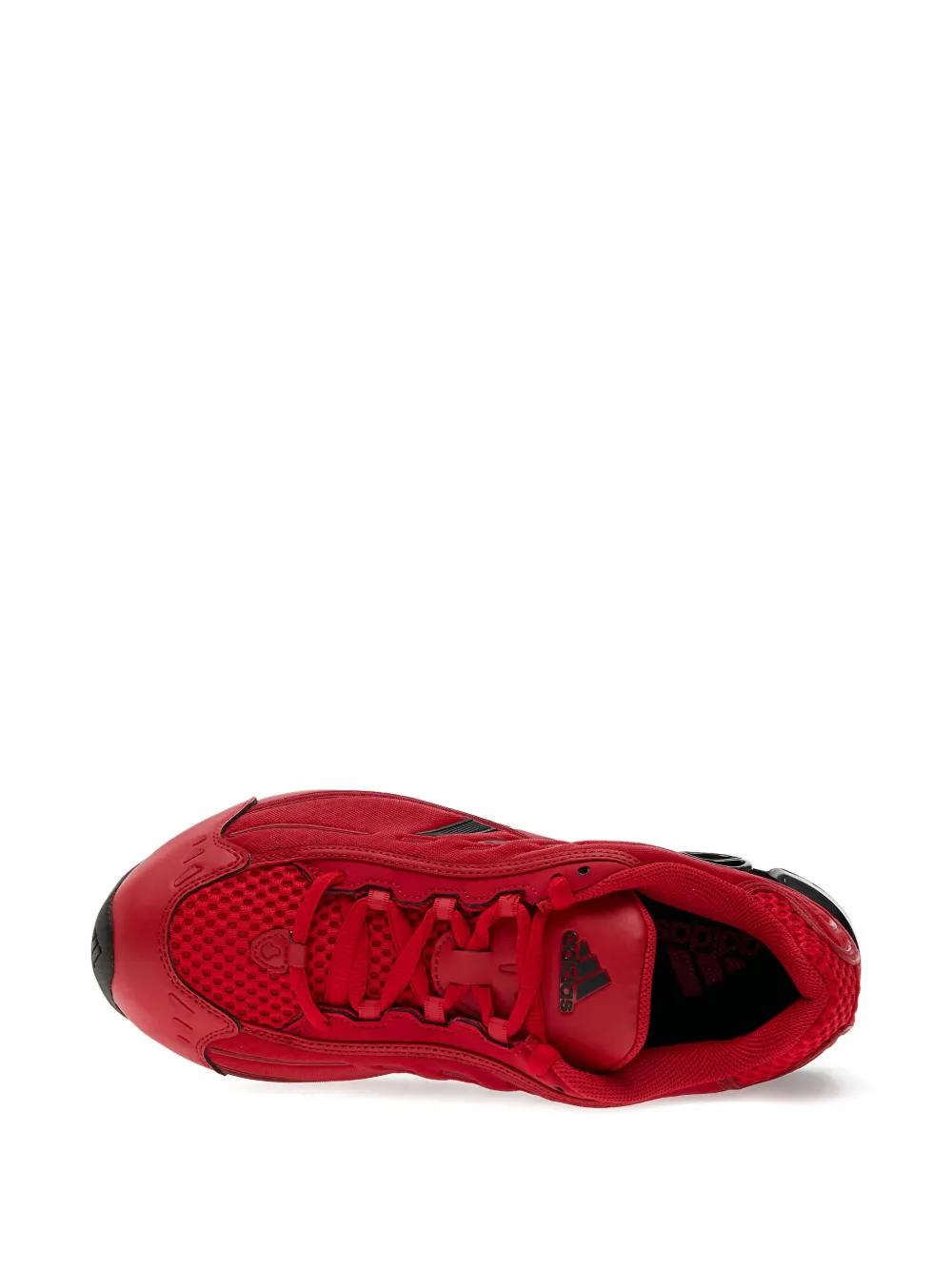 adidas Megaride O1 three-stripe low-top sneakers Red