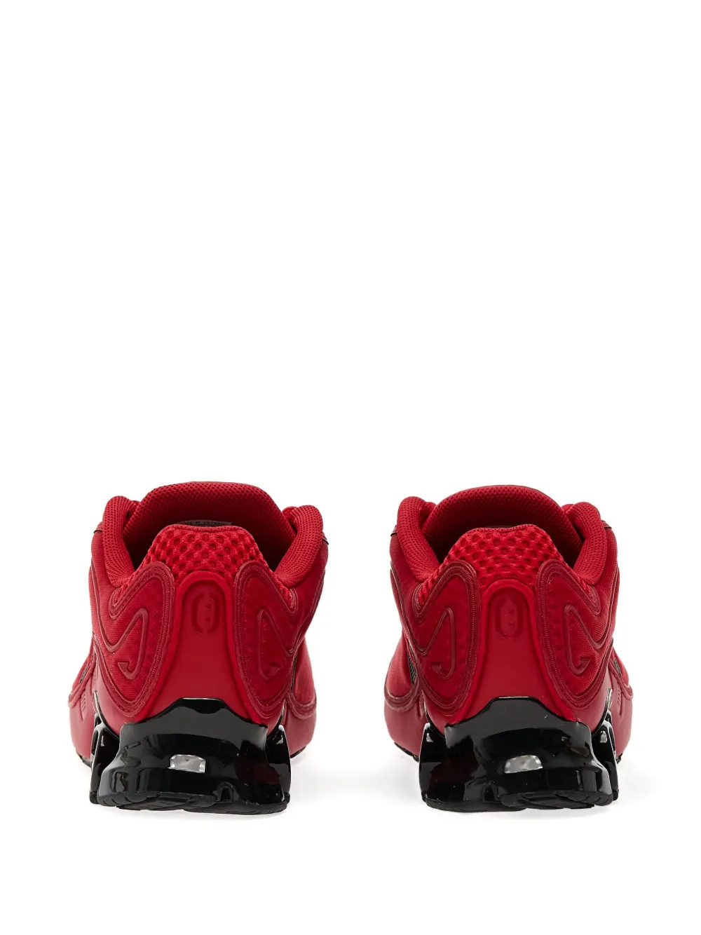adidas Megaride O1 three-stripe low-top sneakers Red
