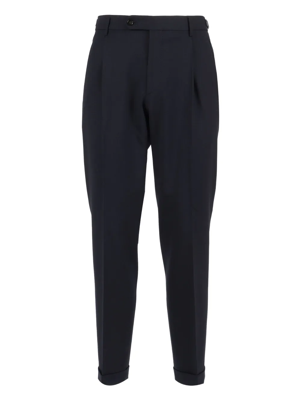 Berwich pleated-front trousers | Black | Image 1