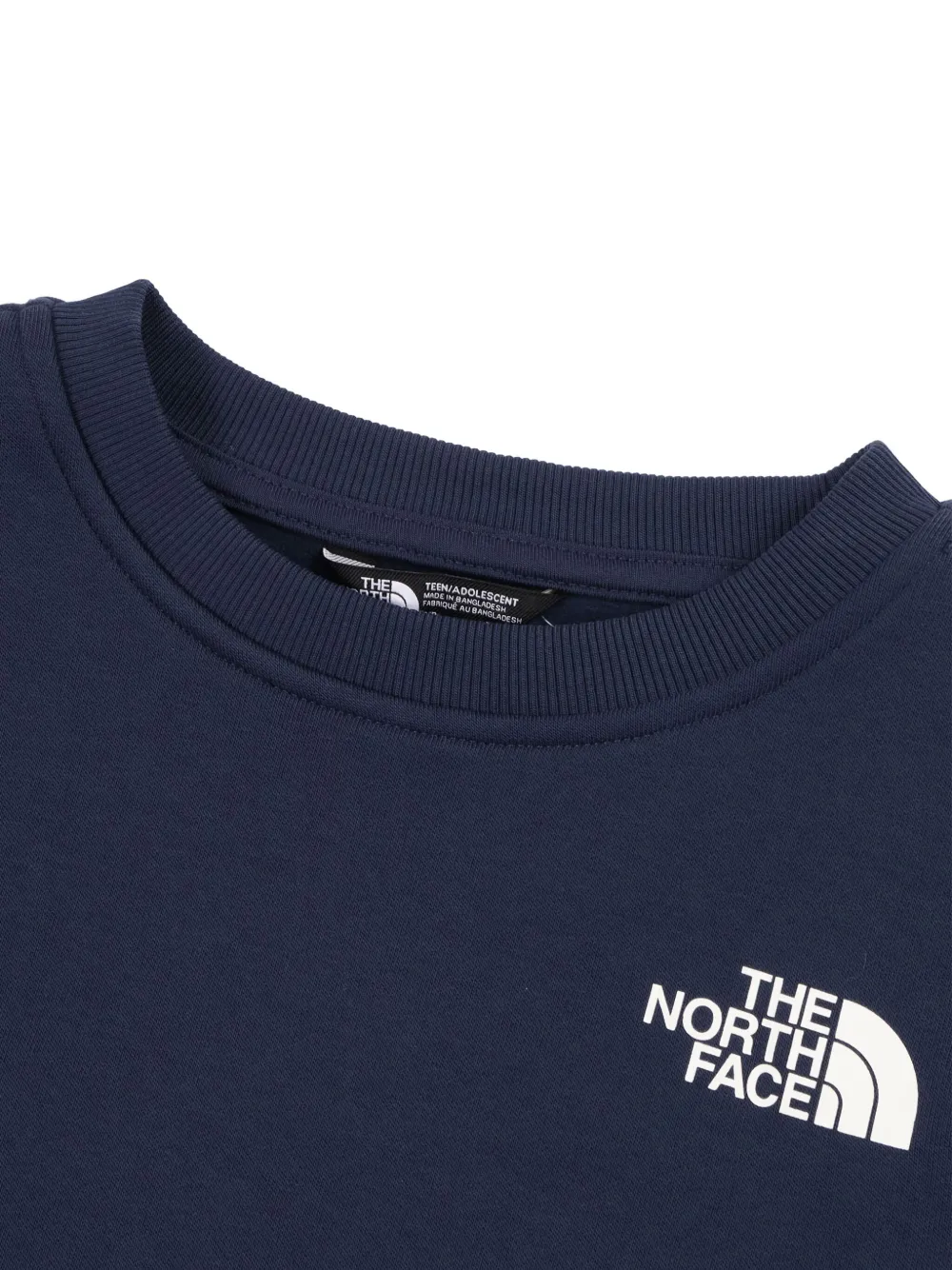 The North Face Kids Sweater met ronde hals Blauw