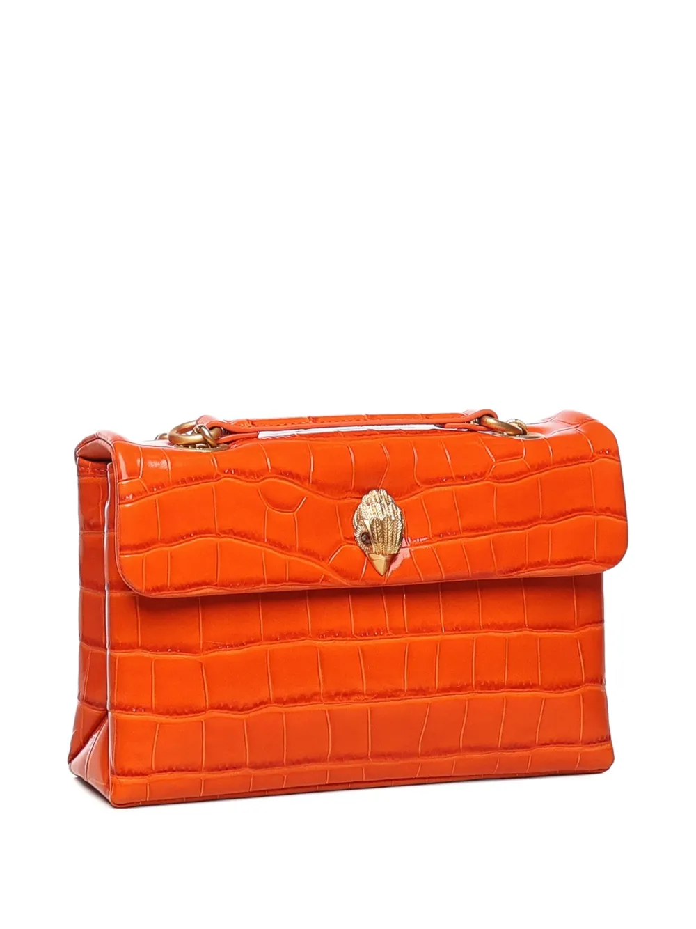 Kurt Geiger London embossed shoulder bag Oranje