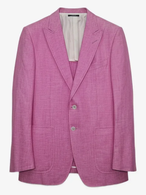 TOM FORD blazer med spidsrevers