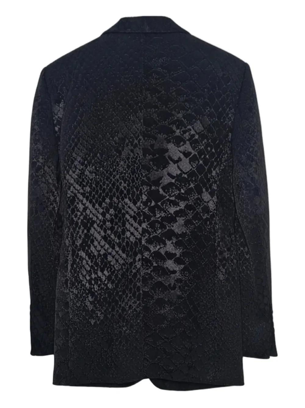 TOM FORD snakeskin-pattern shawl-lapel blazer | Blazers | Image 2