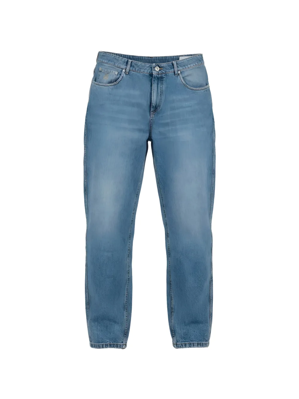 Brunello Cucinelli buttoned jeans - Blu
