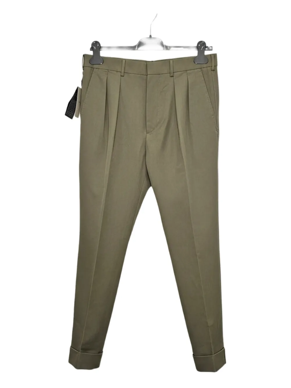 TOM FORD Pantaloni sartoriali in cotone - Verde