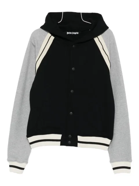 Palm Angels hooded baseball jacket