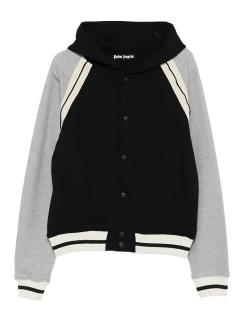 Palm Angels hooded baseball jacket